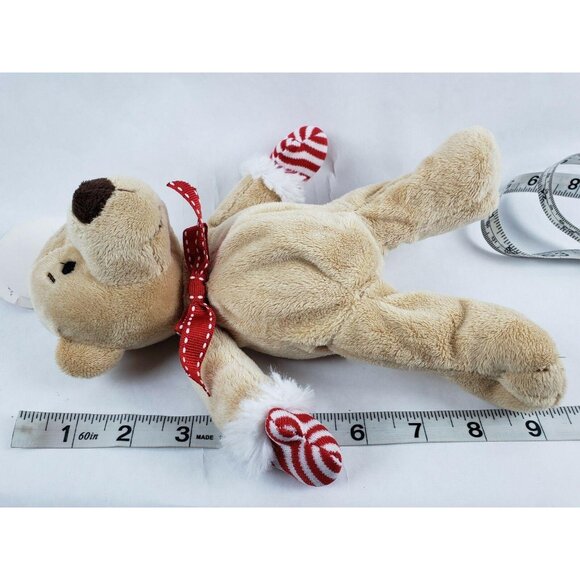 Kohls Scentsations Hot Cocoa Holiday Bear Plush Mittens Scarf Stuffed Animal - Picture 5 of 6